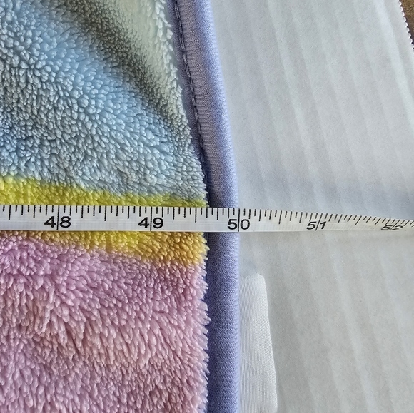 Vtg Dora the Explorer Super Skier! Warm Fleece Throw Blanket Nick Jr. 50" X 60" - Picture 6 of 7